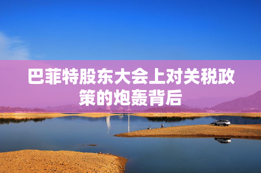 巴菲特股东大会上对关税政策的炮轰背后