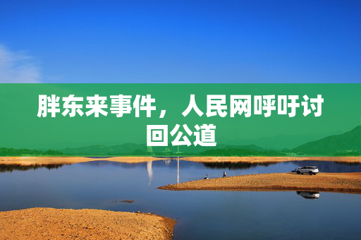 胖东来事件，人民网呼吁讨回公道