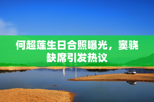 何超莲生日合照曝光，窦骁缺席引发热议