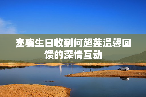 窦骁生日收到何超莲温馨回馈的深情互动