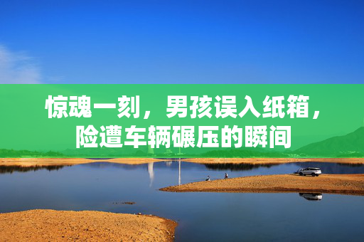 惊魂一刻，男孩误入纸箱，险遭车辆碾压的瞬间
