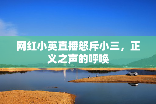 网红小英直播怒斥小三，正义之声的呼唤