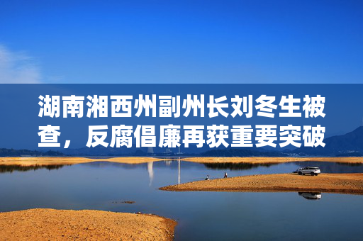 湖南湘西州副州长刘冬生被查，反腐倡廉再获重要突破