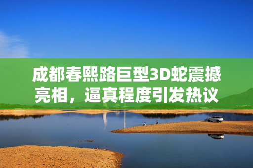 成都春熙路巨型3D蛇震撼亮相，逼真程度引发热议