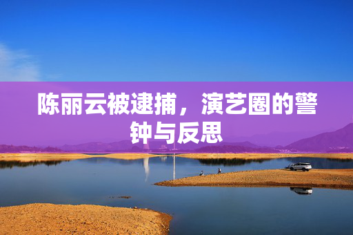 陈丽云被逮捕，演艺圈的警钟与反思