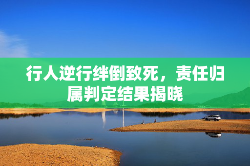 行人逆行绊倒致死，责任归属判定结果揭晓