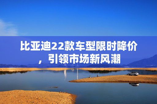 比亚迪22款车型限时降价，引领市场新风潮