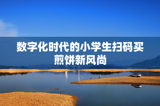 数字化时代的小学生扫码买煎饼新风尚