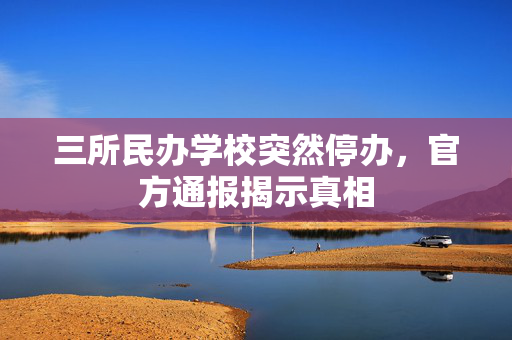 三所民办学校突然停办，官方通报揭示真相