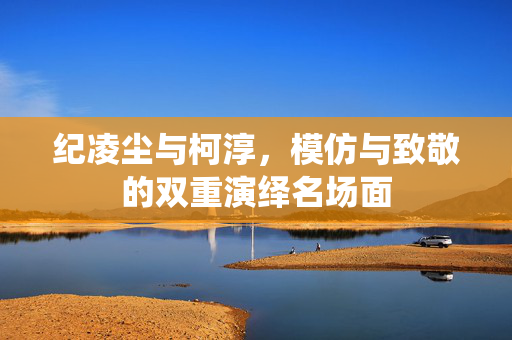 纪凌尘与柯淳，模仿与致敬的双重演绎名场面