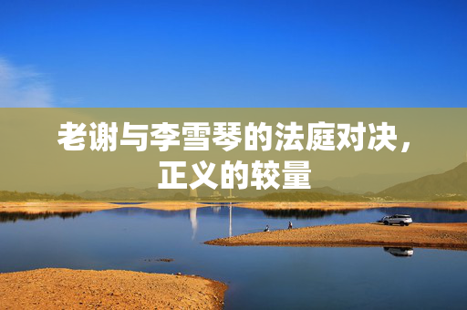 老谢与李雪琴的法庭对决，正义的较量