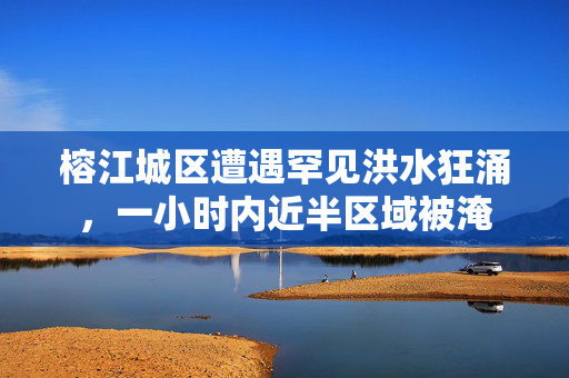 榕江城区遭遇罕见洪水狂涌，一小时内近半区域被淹
