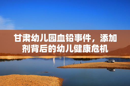 甘肃幼儿园血铅事件，添加剂背后的幼儿健康危机