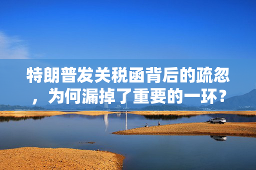 特朗普发关税函背后的疏忽，为何漏掉了重要的一环？