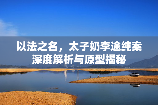 以法之名，太子奶李途纯案深度解析与原型揭秘