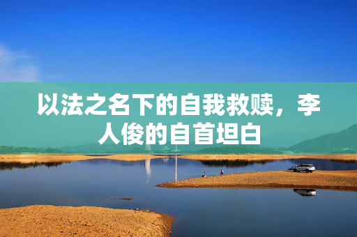 以法之名下的自我救赎，李人俊的自首坦白