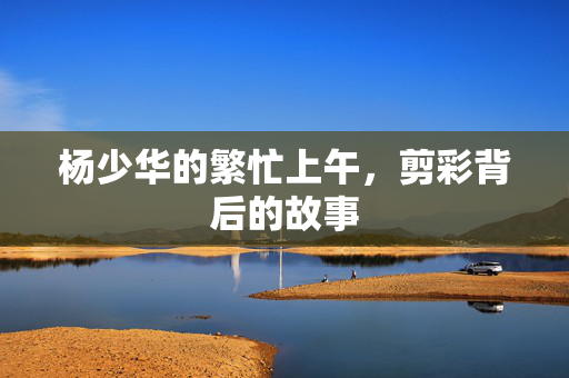 杨少华的繁忙上午，剪彩背后的故事