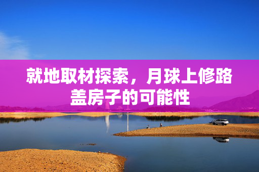 就地取材探索，月球上修路盖房子的可能性